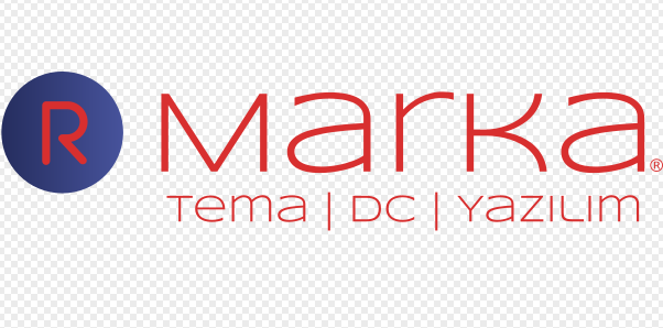Şeffaf Zemin Kırmızı Yatay Logo